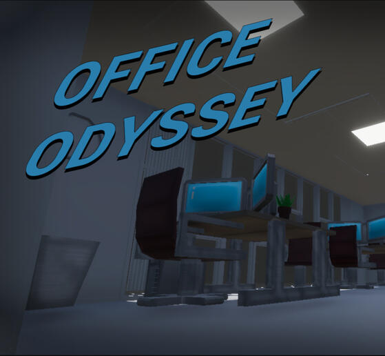 Office Odyssey - 3D platformer en vue 1ere personne, fait lors du Challenge 48h en équipe de 5, répartis entre différents niveaux sur Unity